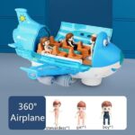 Lightning & Musical 360 Rotating Gear Airplane - Image 4