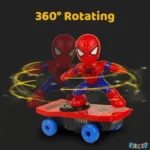 Electrifying Spider Hero Stunt Skateboard Toy - Image 3