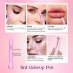 4 in 1 Makeup Pen - Waterproof & Long Lasting - Image 2