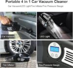 4-in-1 Car Tire Inflator Vacuum Cleaner - Image 5
