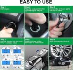 4-in-1 Car Tire Inflator Vacuum Cleaner - Image 4
