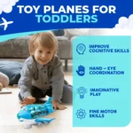 Lightning & Musical 360 Rotating Gear Airplane - Image 5