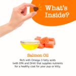 Zesty Paws Pure Wild Alaskan Salmon Oil Liquid Food Supplement for Dogs or Cats - Image 2