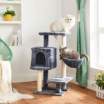 Feandrea Cat Tree, Small Cat Tower - Image 2